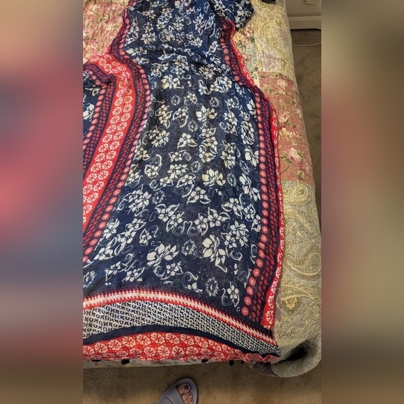 Print Tassel Kimono - Picture 7 of 8